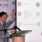 El ex Ministro Javier Mancera, ofreció ante estudiantes de la UVM, la ponencia: Posibles escenarios de la negociación del TLCAN 2.0
